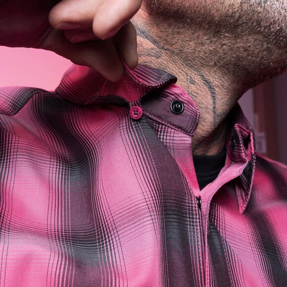 Dixxon x KEEP A BREAST - 13% BCA - Collab Short Sleeve Bamboo Shirt - Men's M - Picture 3 of 10